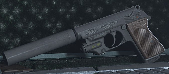 沃尔特PPK手枪（替换小手枪及双枪手枪）